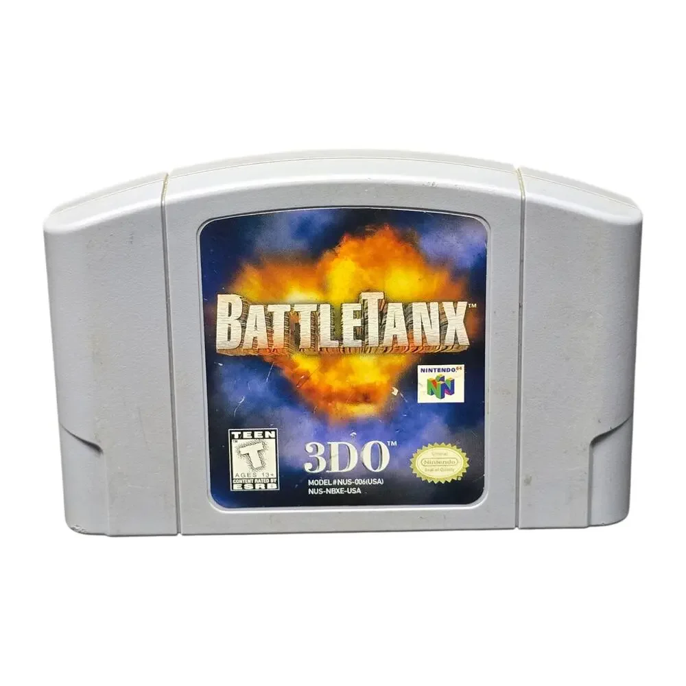 BattleTanx 3DO Nintendo Game N64 Gaming Cartridge